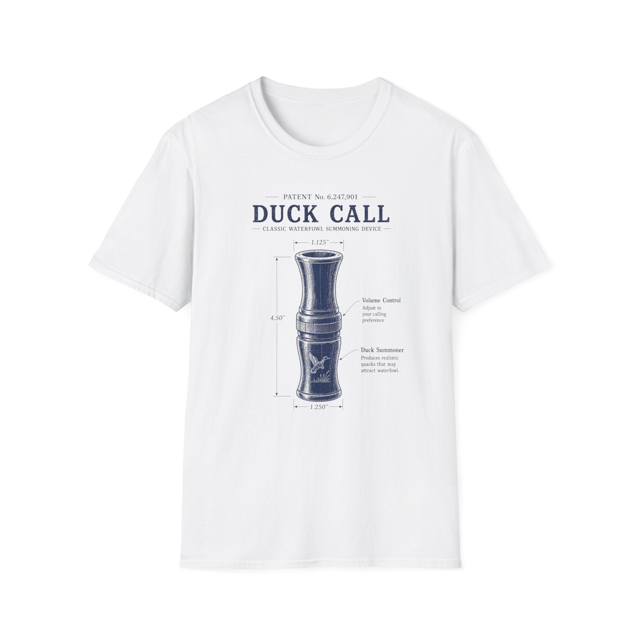 Duck Call Schematic T-Shirt