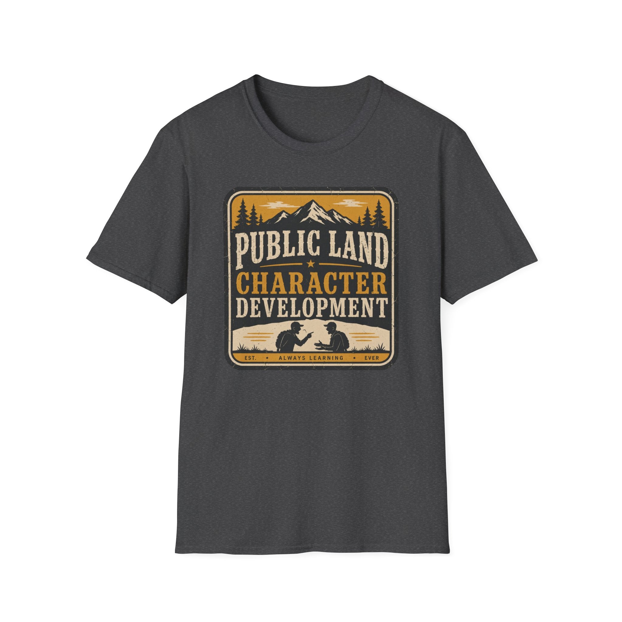 Public Land Character Development T‑Shirt