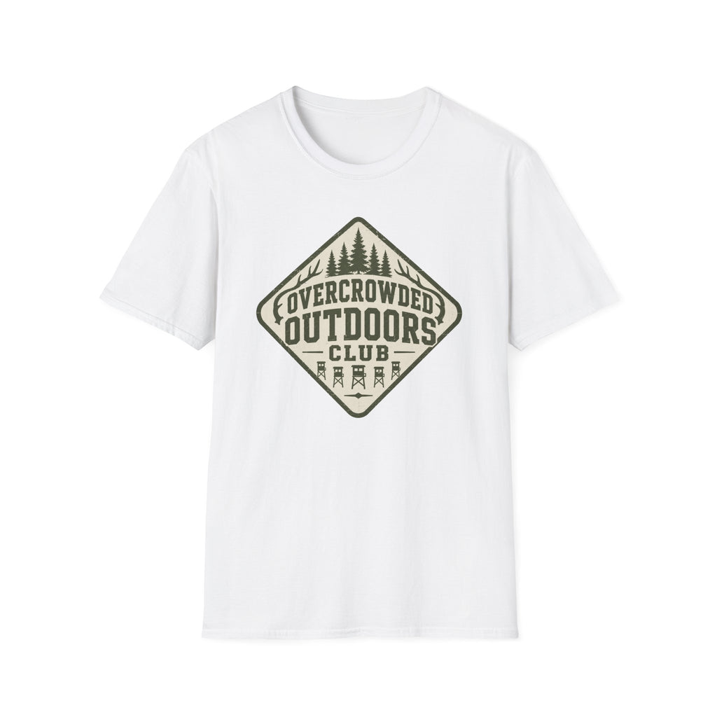 Overcrowded Outdoors Club T‑Shirt