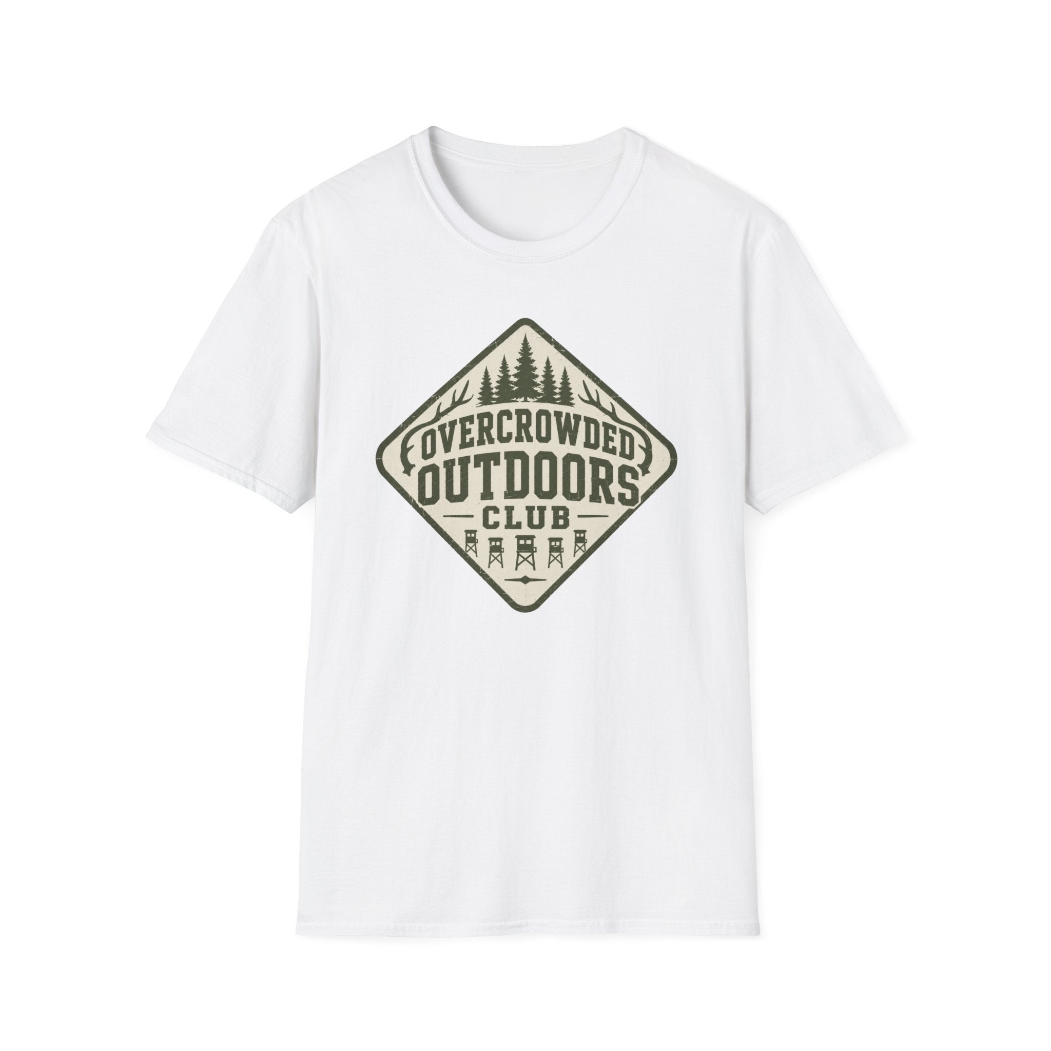 Overcrowded Outdoors Club T‑Shirt