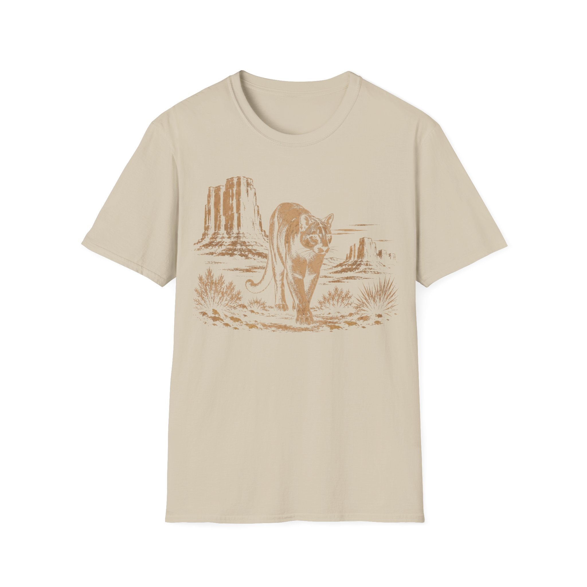 Mountain Lion in Desert T-Shirt