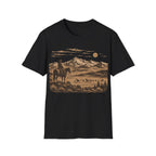 Cowboy Mountain Scene T‑Shirt