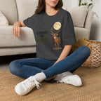 He Thinks I'm Moonlighting T‑Shirt