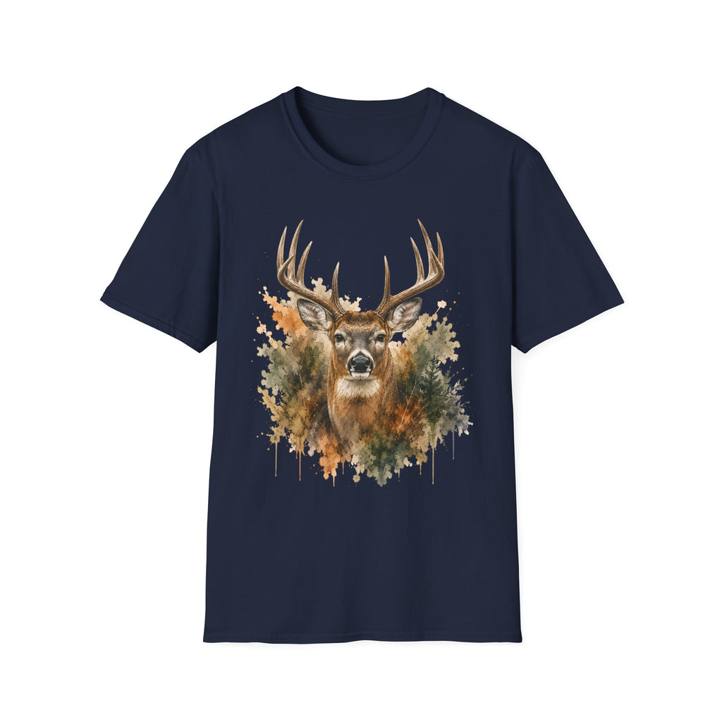Buck Head Watercolor T‑Shirt