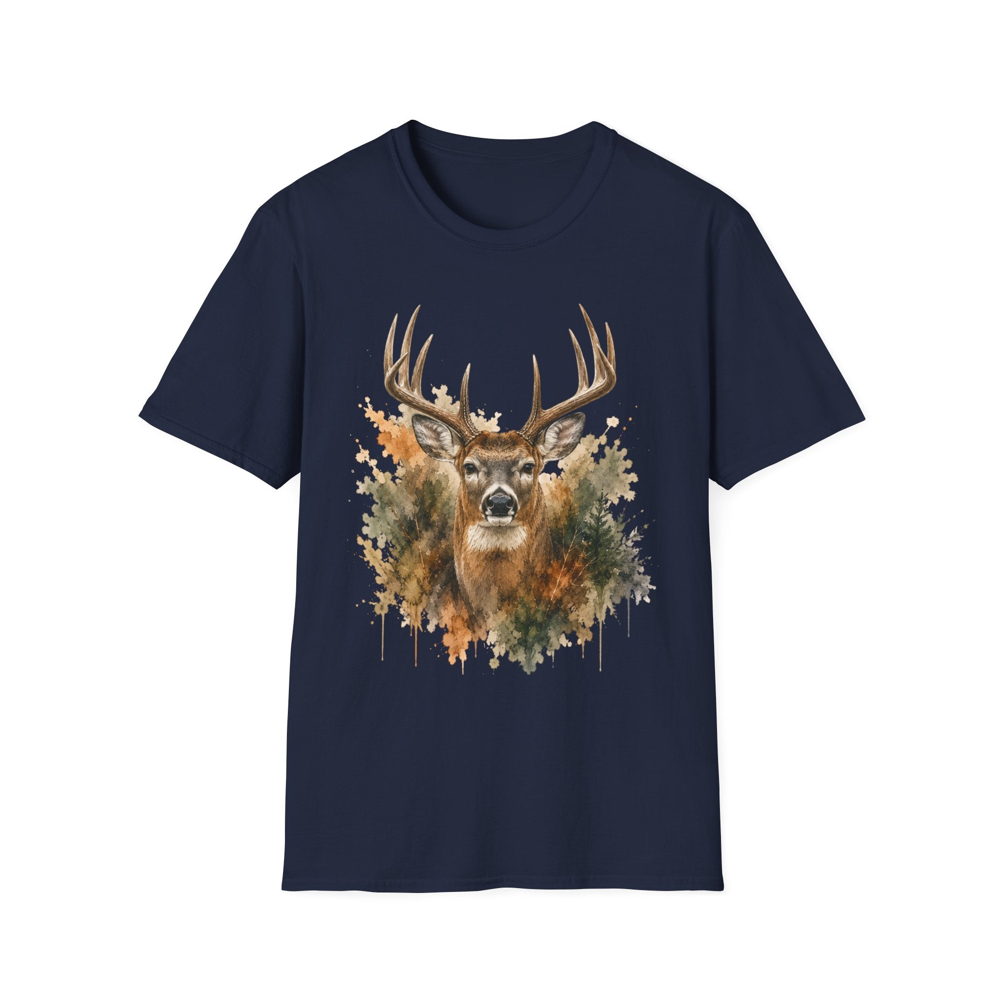 Buck Head Watercolor T‑Shirt