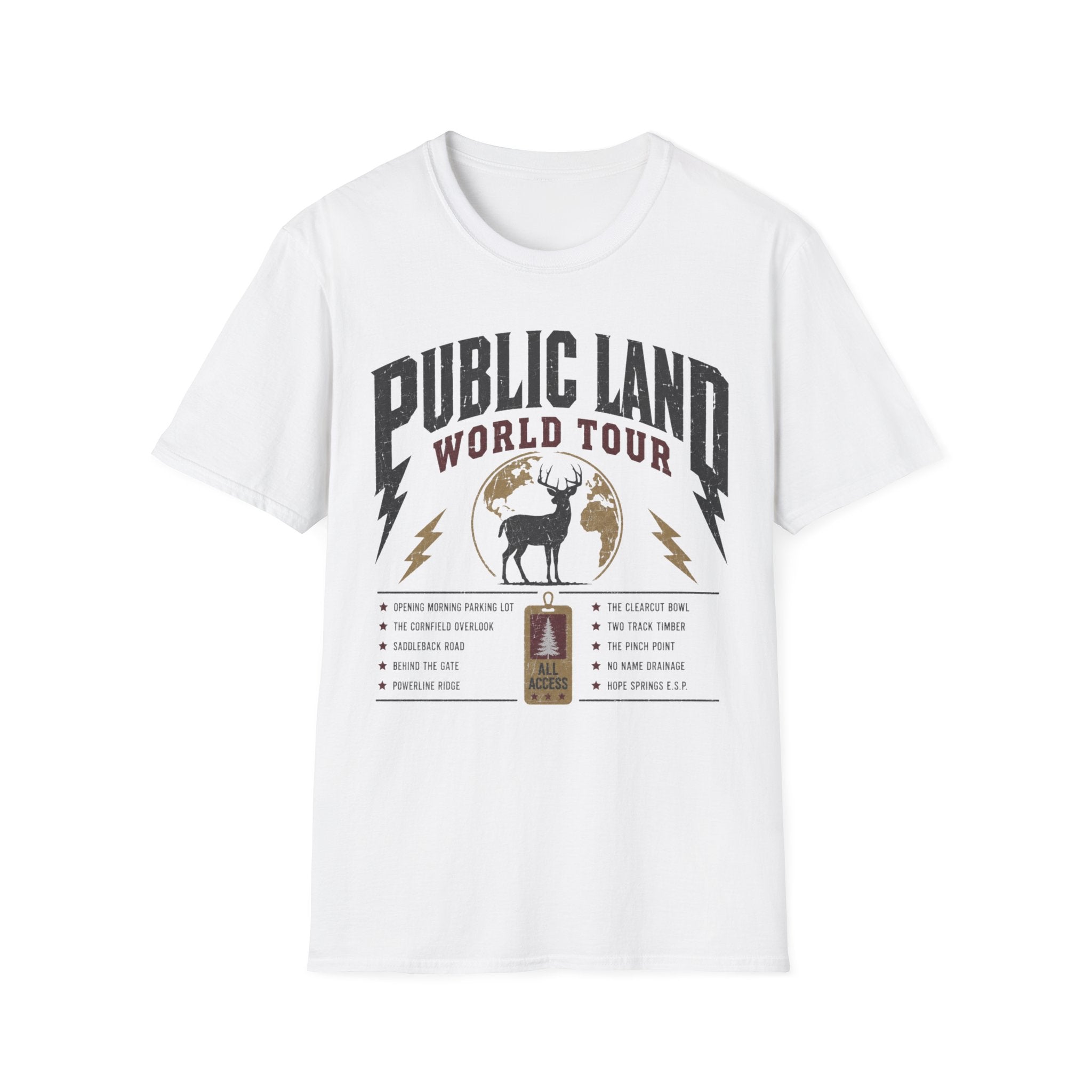 Public Land World Tour T‑Shirt