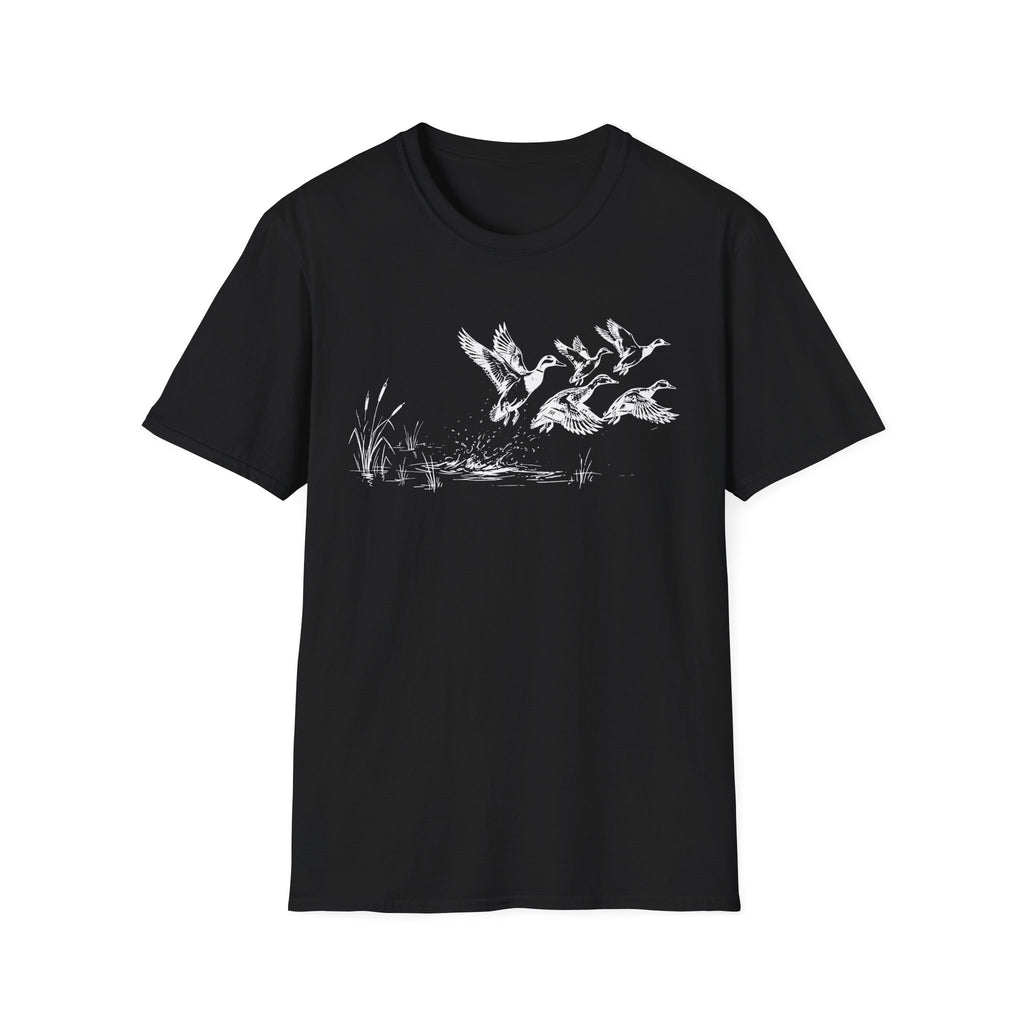 Ducks Flushing Sketch T-Shirt