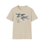 Ducks Flying Charcoal T‑Shirt