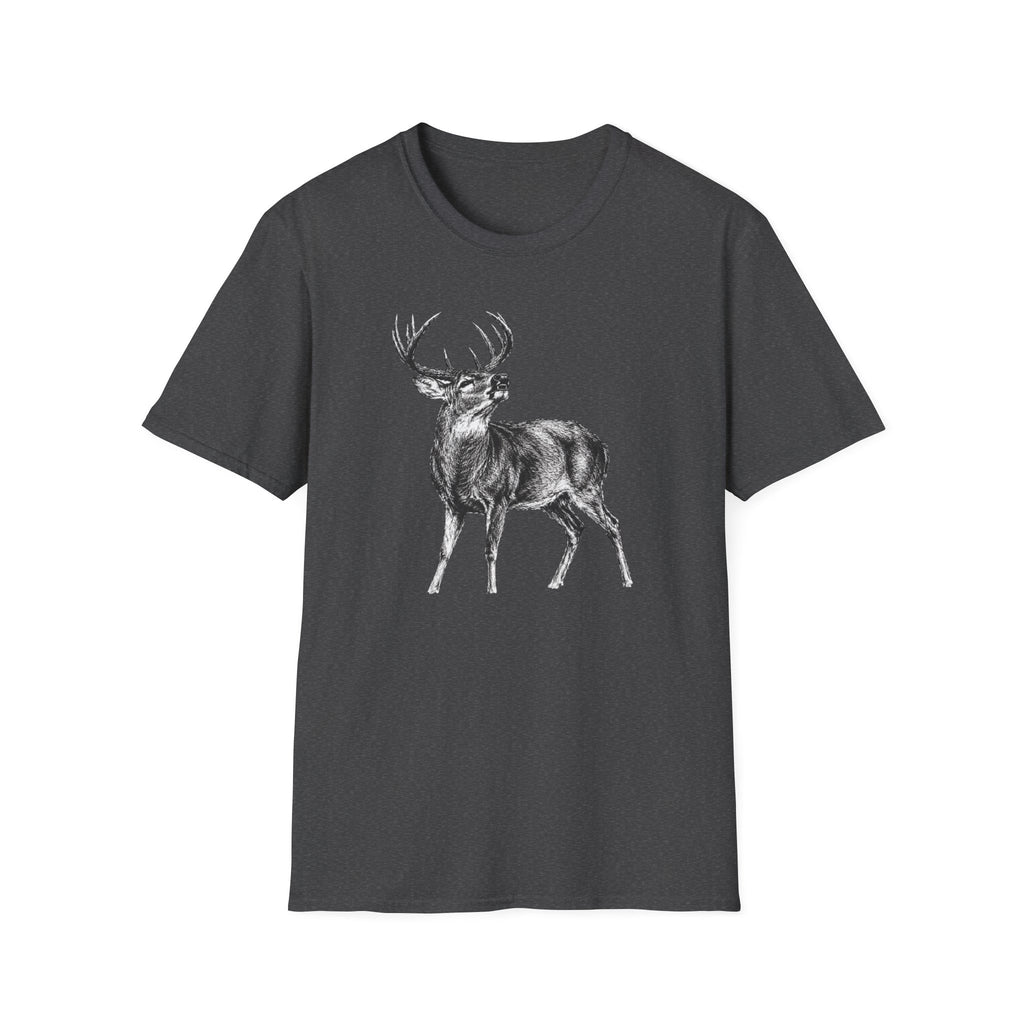 Buck Lip Curl Charcoal‑Shirt