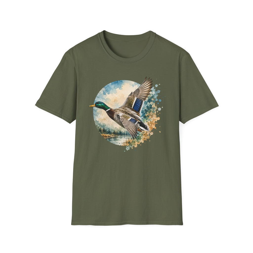 Duck Watercolor T‑Shirt