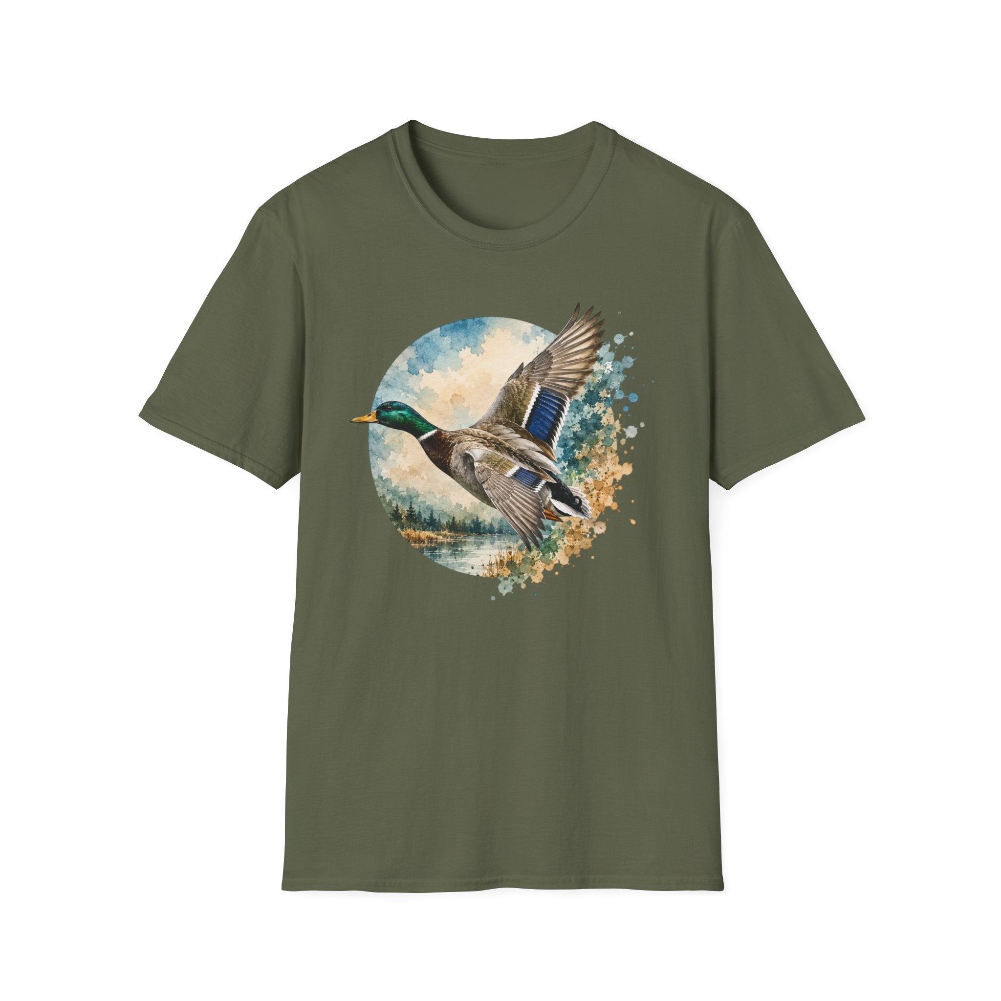 Duck Watercolor T‑Shirt