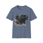 Black Bear Watercolor T‑Shirt
