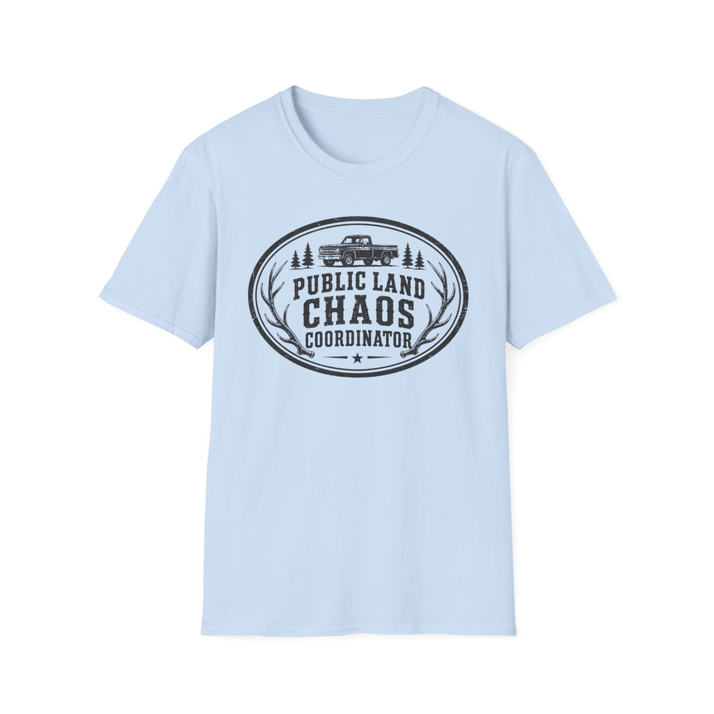 Public Land Chaos Coord T‑Shirt