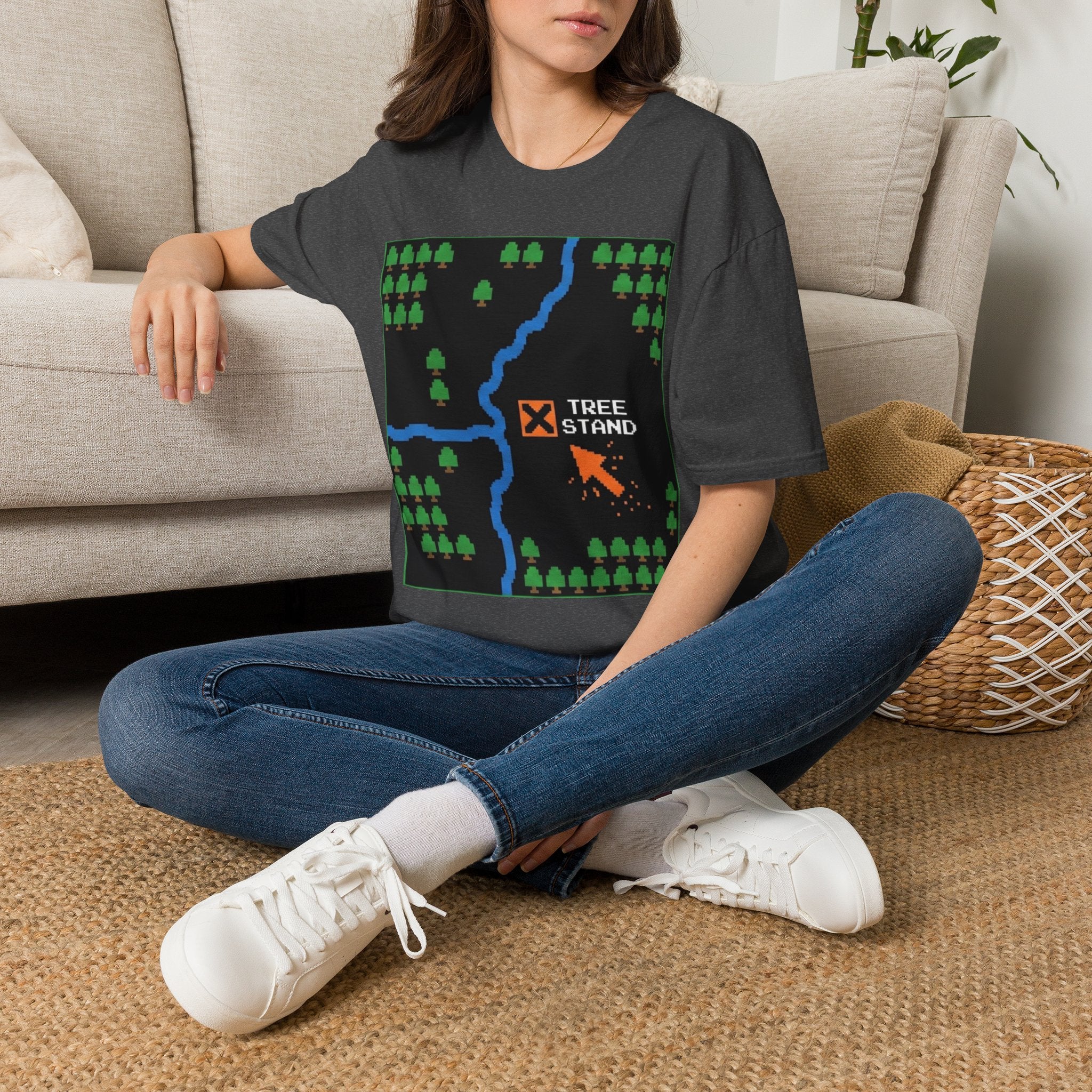 Tree Stand Map T-Shirt