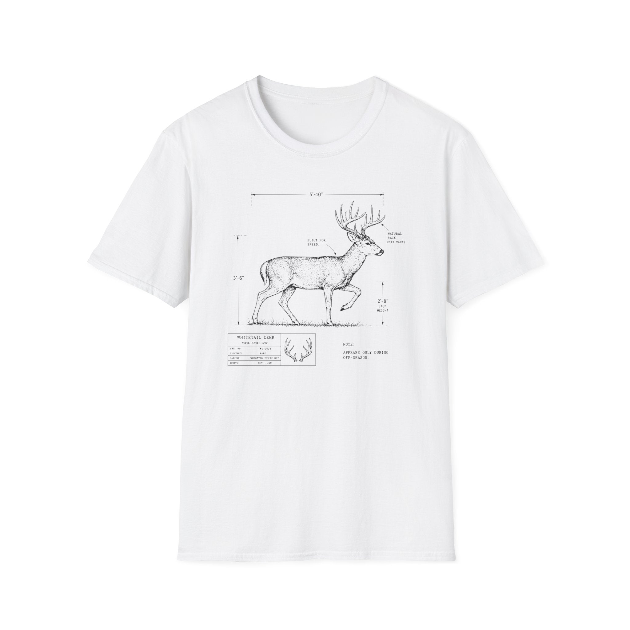 Whitetail Blueprint T-Shirt