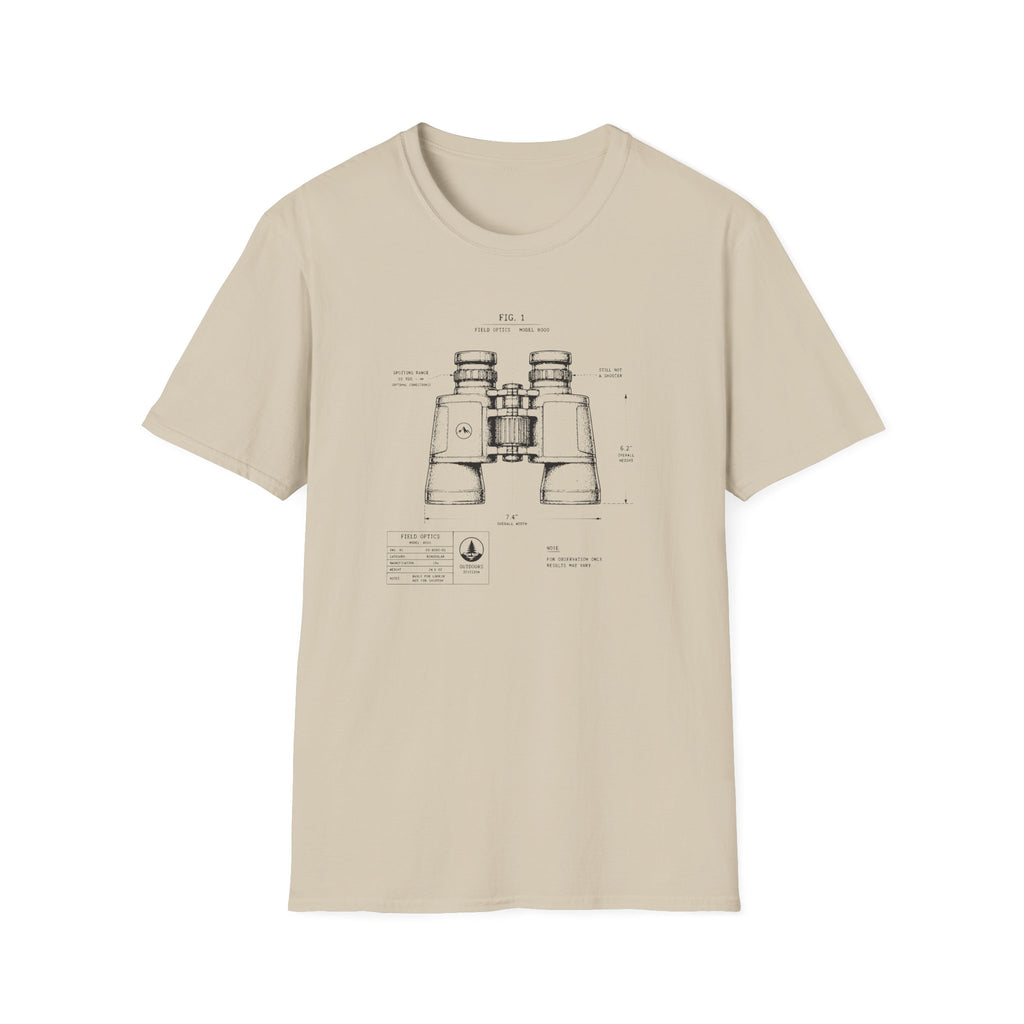 Binocular Blueprint T-Shirt