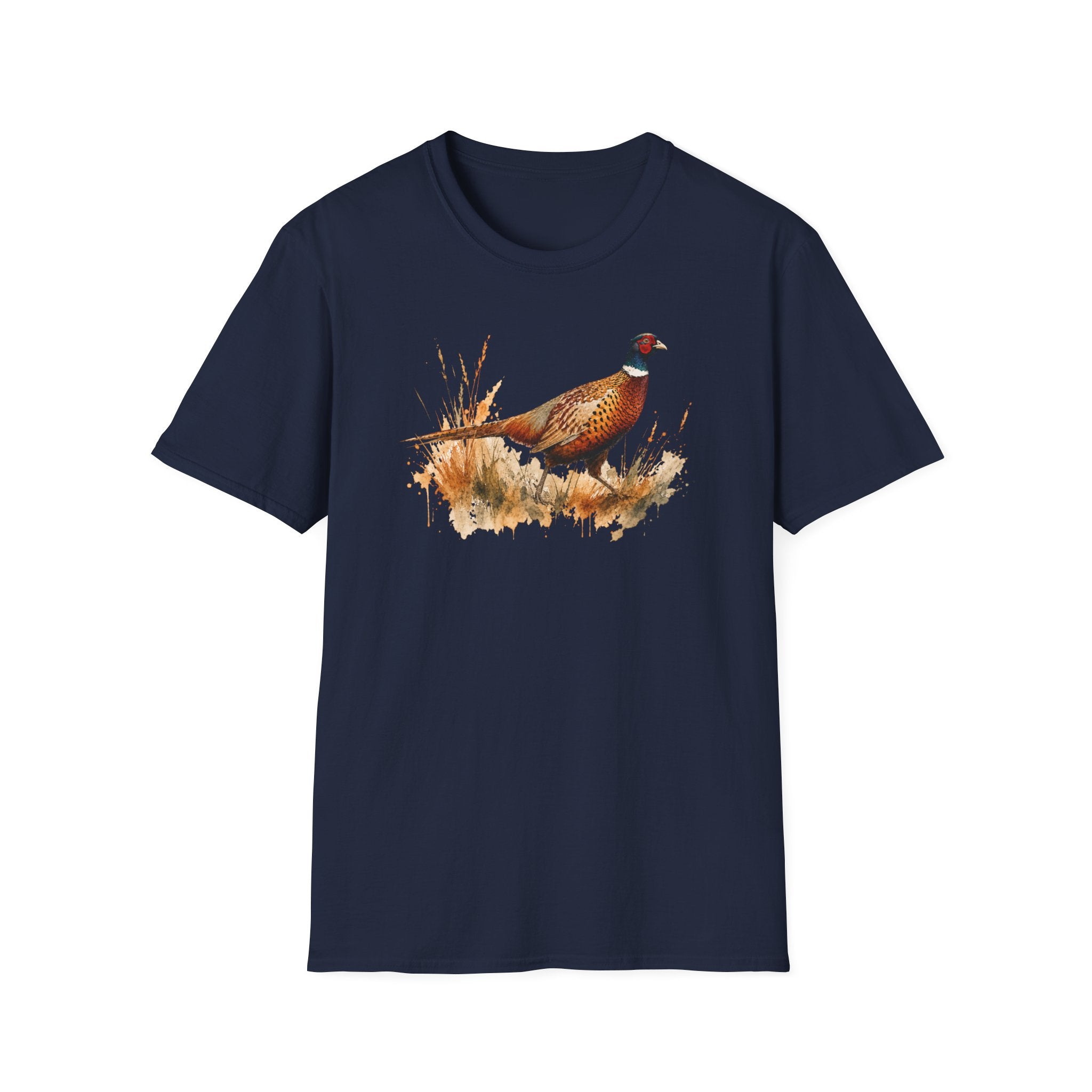 Pheasant Watercolor T‑Shirt