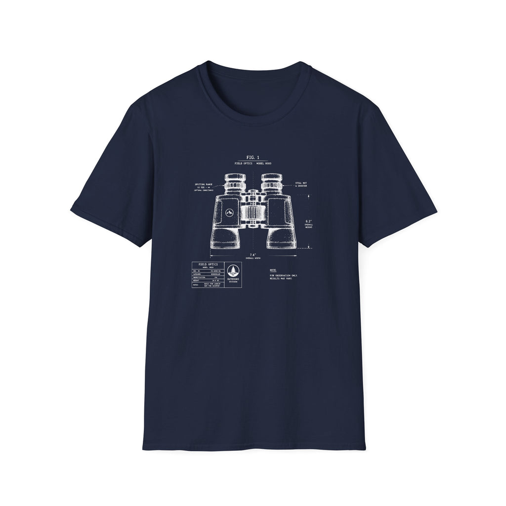 Binocular Blueprint T-Shirt