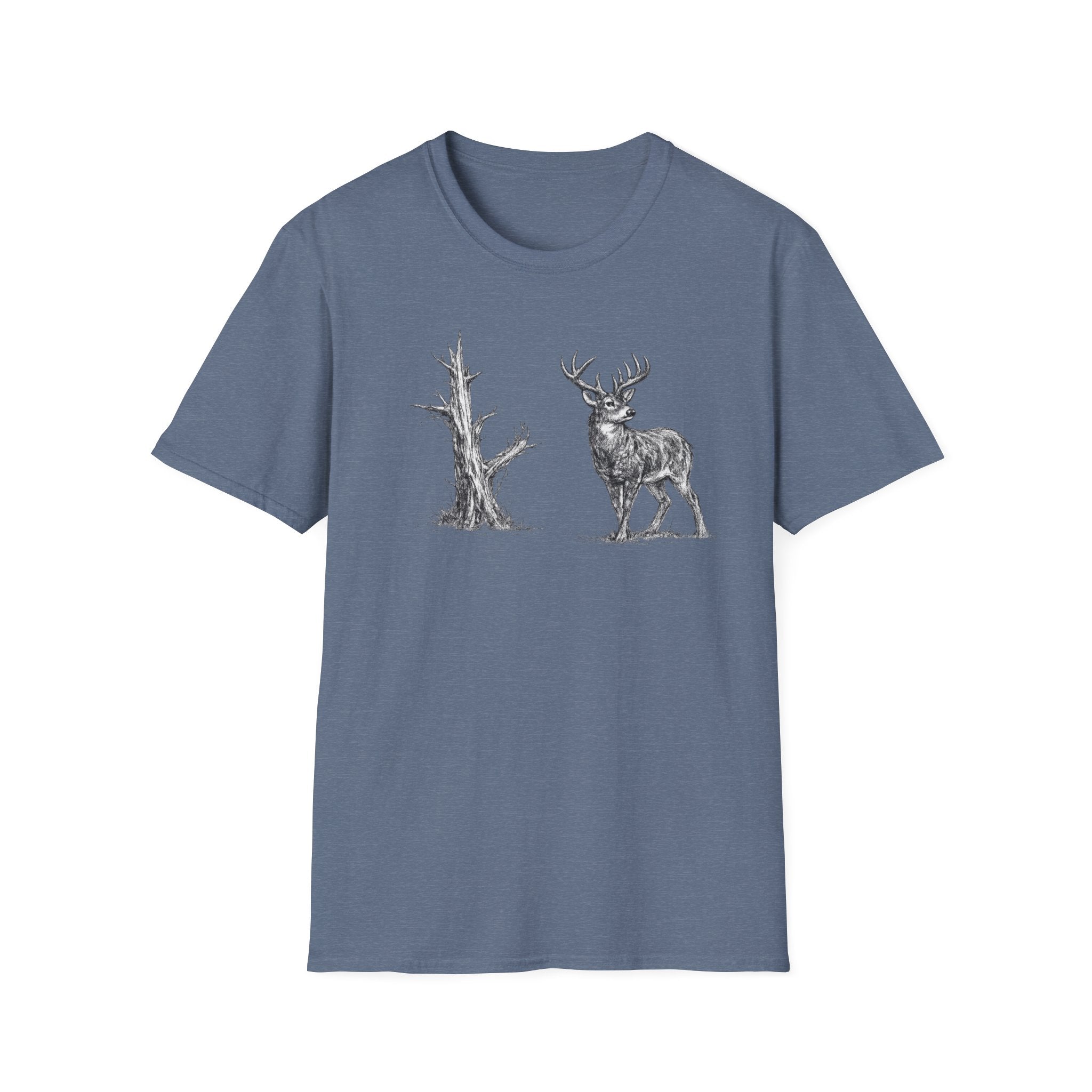 Buck With Cedar Charcoal‑Shirt