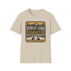 Public Land Character Development T‑Shirt