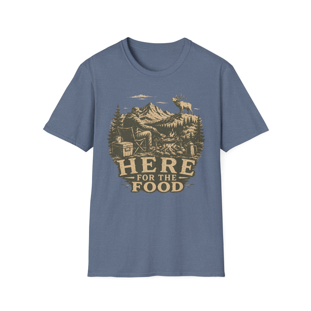 Here for the Food T-Shirt