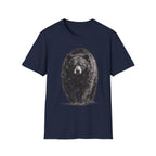 Black Bear Walking Charcoal‑Shirt