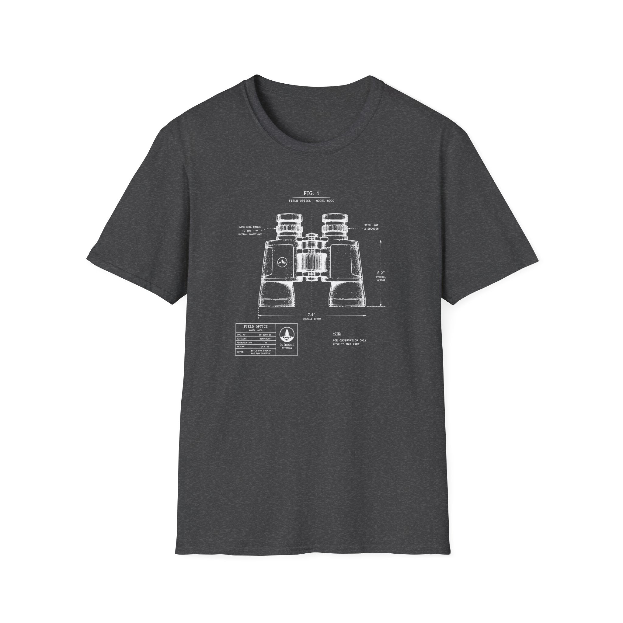 Binocular Blueprint T-Shirt
