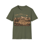 Cowboy Mountain Scene T‑Shirt