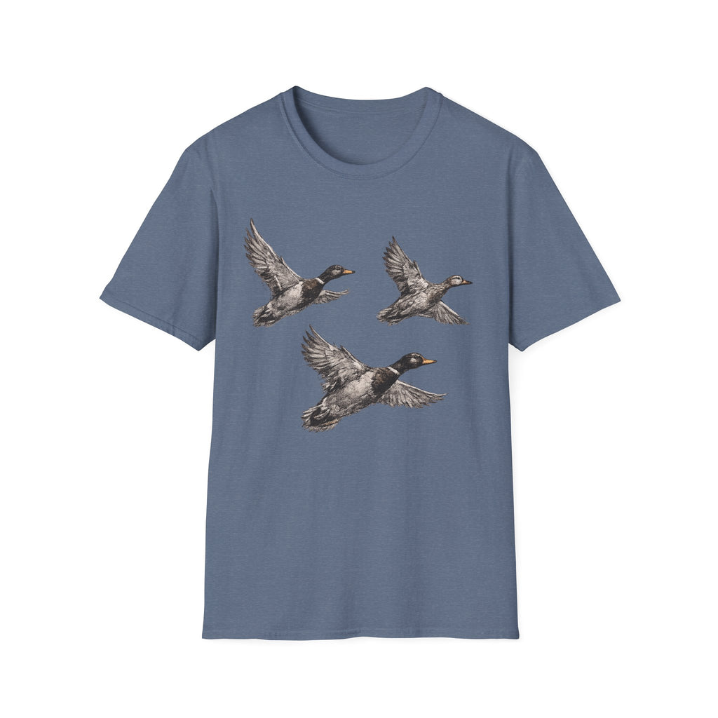3 Ducks Charcoal T‑Shirt