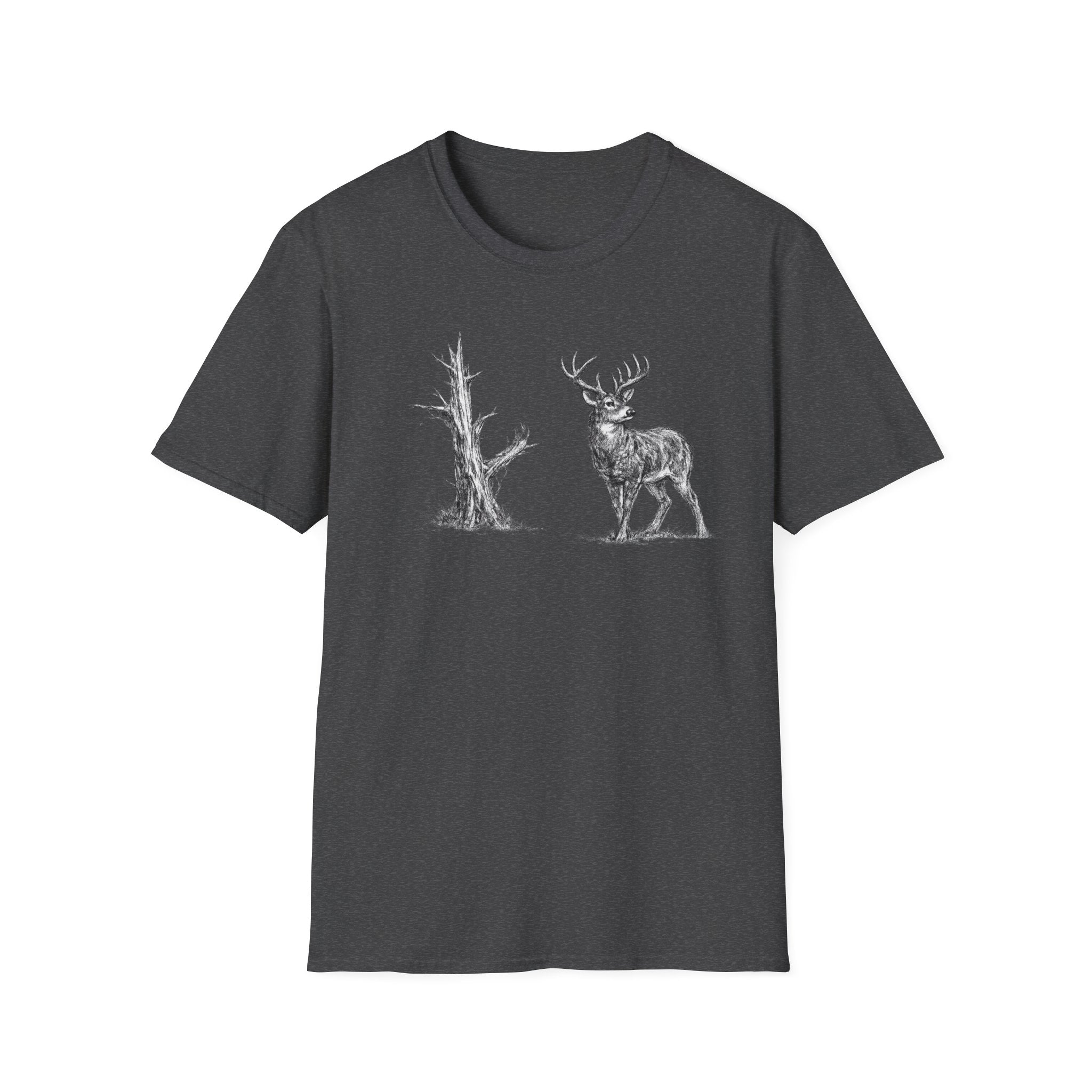 Buck With Cedar Charcoal‑Shirt