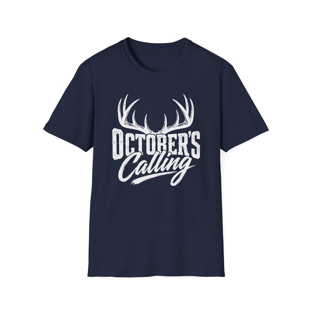 October's Calling Antlers T‑Shirt