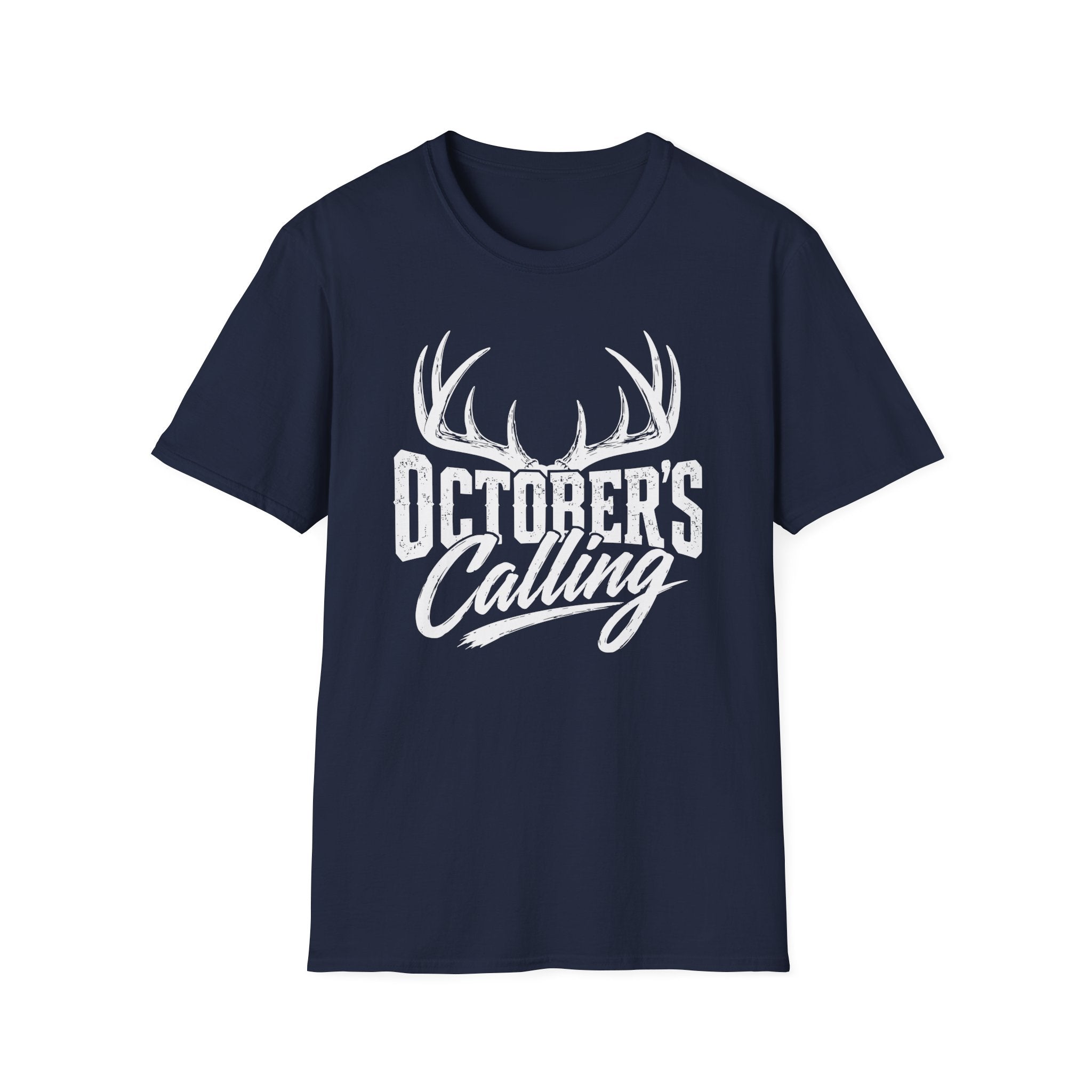 October's Calling Antlers T‑Shirt