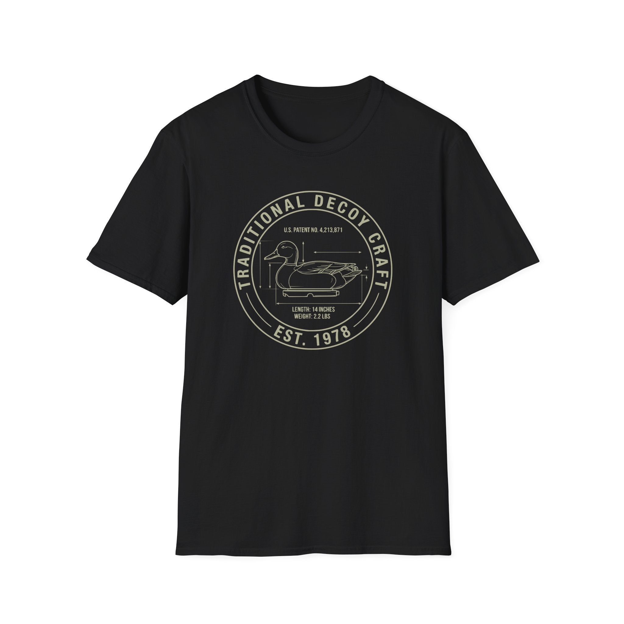 Duck Decoy Schematic T‑Shirt