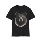 Bear Head Charcoal T‑Shirt