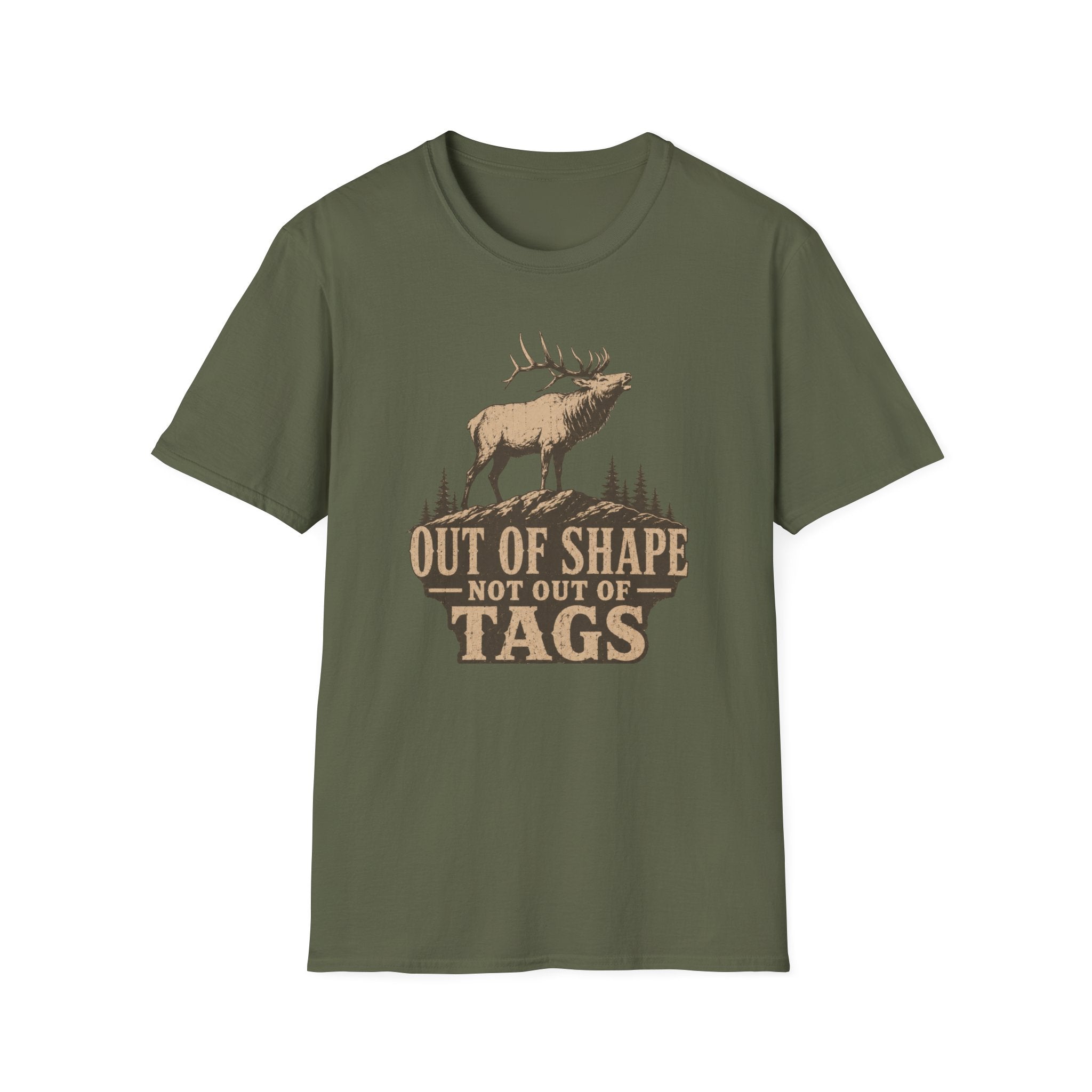 Out Of Shape Not Tags T-Shirt