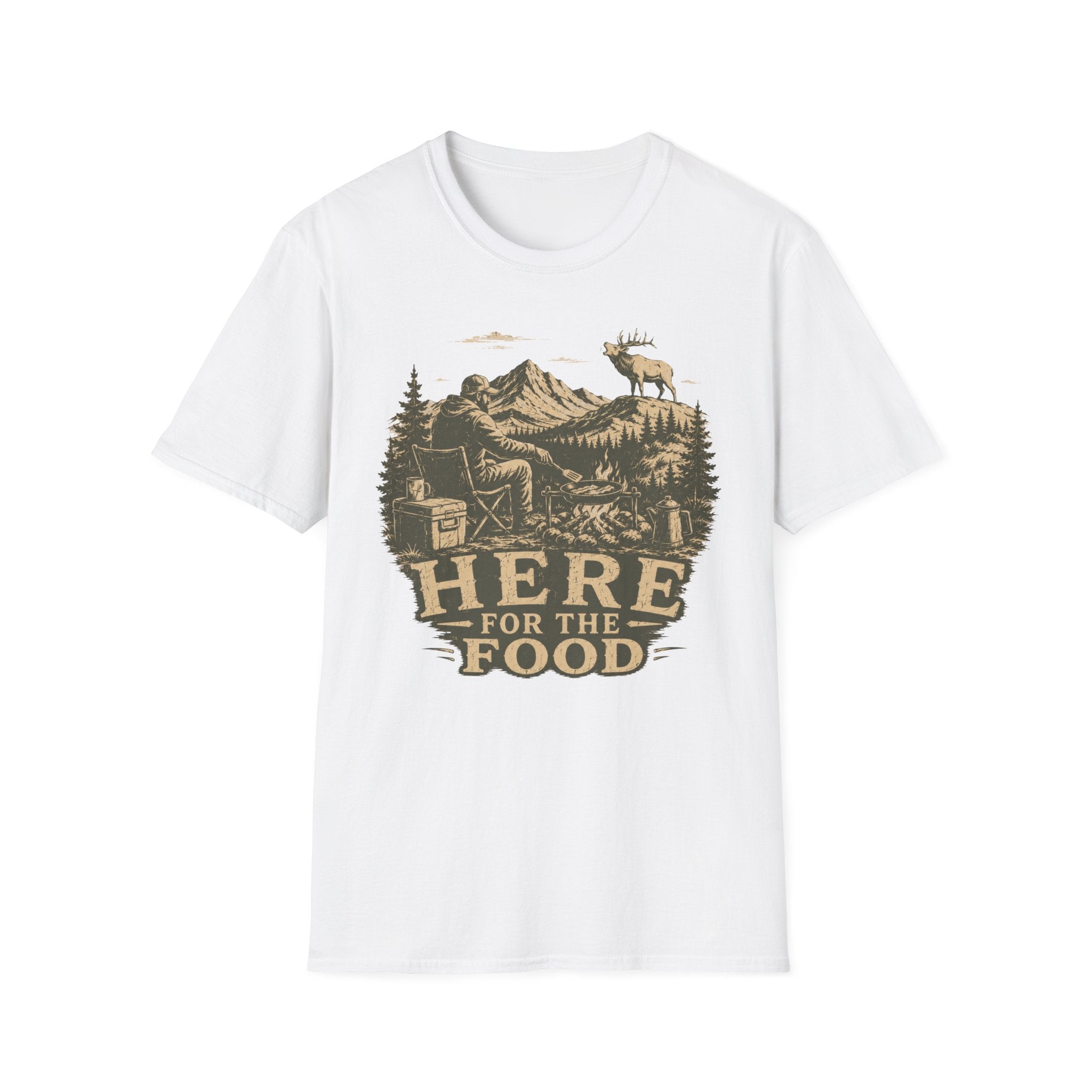 Here for the Food T-Shirt
